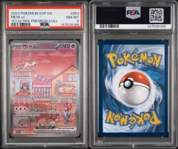 2023 Pokemon TCG 151 Ultra Premium Collection Mew ex Promo #053 PSA 8 - Image 3