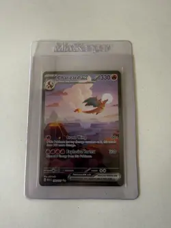 🔥Pokemon TCG Charizard EX 199/165 Scarlet & Violet 151 English Edition🔥 - Image 1