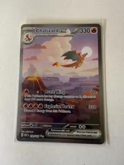 🔥Pokemon TCG Charizard EX 199/165 Scarlet & Violet 151 English Edition🔥 - Image 2