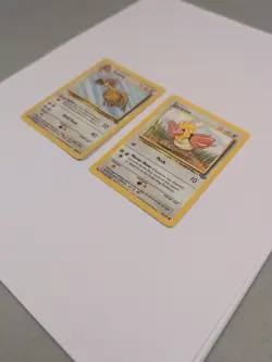 Fearow 36/64 + Spearow 62/64 Jungle Unlimited Regular Pokemon Card LP - Image 5