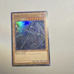 Konami Dark Magician Ultra Rare Spellcaster Holo MVP1-EN054 Movie Pack Unlimited - Image 1