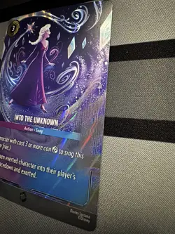 Disney Lorcana ENCHANTED Into The Unknown 213/204 Reign Of Jafar - Image 4