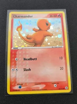 Pokemon Charmander, 58/112, REVERSE HOLO CARD, Ex FireRed & LeafGreen Set - Image 1