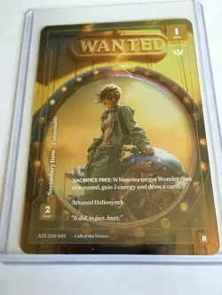 Wonders of the First Wanted Kaia Secondary Item Call of the Stones R FF - Image 1
