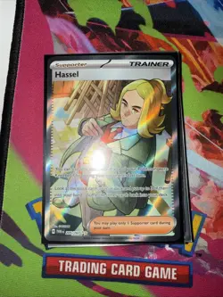 Hassel Holo-Pokemon TCG Twilight Masquerade Ultra Rare Card SV 205/167 - Image 2