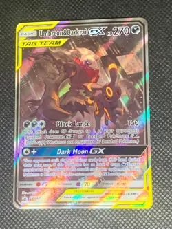 Umbreon & Darkrai GX SM241 - S&M Promo Pokemon Card - NM - Image 1