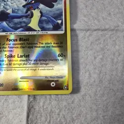 Lucario 61/146 Diamond Pearl Legends Awakened Reverse Holo Rare Pokemon Card - Image 5
