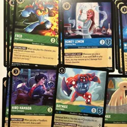[20x NM/M LOT] Big Hero 6 Lot – 20 Cards (Disney Lorcana) - Image 2