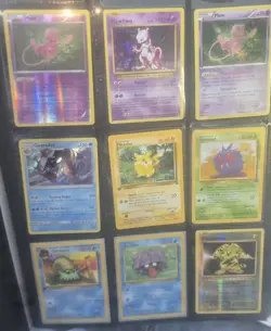 Pokemon binder lot - tons of vintage cards 1st edition Pikachu/ Holos / & More - Image 1