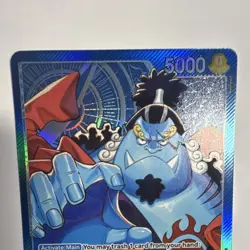 One Piece CCG Jinbe Leader Holo OP14-040 5000 Power English Card Bandai - Image 3