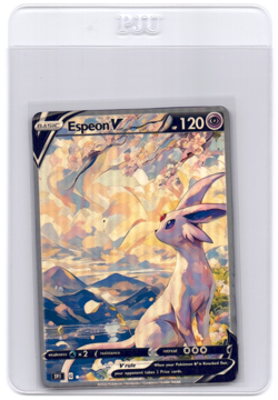 HandMade Per Order PokeTeamLegends Pokemon Card Holo PTL20 Espeon - Image 1
