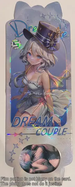 🔥 Furina Genshin Impact Dream Couple 5 Goddess Story Anime Film Fold Card 🔥 - Image 1