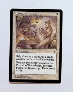 MTG - Magic The Gathering - Pursuit of Knowledge - Stronghold - NP/LN! - Image 1