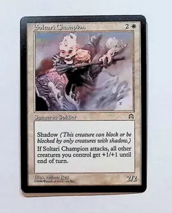 MTG - Magic The Gathering - Soltari Champion - Stronghold - NP/LN! - Image 1