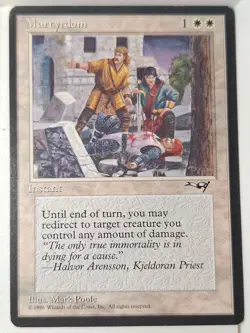 Martyrdom (B) - Alliances - Magic the Gathering MTG Nice! - Image 1