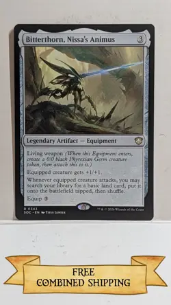 Bitterthorn, Nissa's Animus Commander: Secrets of Strixhaven Regular - Image 1