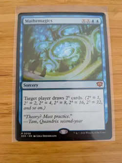 MTG Mathemagics 0058 Secrets of Strixhaven M/NM Free UK P&P - Image 1