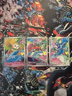 Pokemon TCG First Partner Illustration Collection Alola Series 1 Gen 7 -SET OF 3 - Image 1