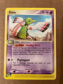 Pokemon Xatu 55/100 Ex Sandstorm NM See Pictures - Image 1