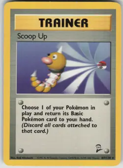 Pokemon TCG Scoop Up Rare Base Set 2 107/130 - Image 1