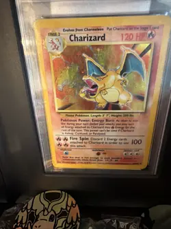 1999 Pokemon Base Set Charizard Holo PSA 4 VG-EX #4 – Rare Collectible Card - Image 2