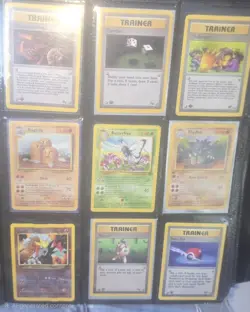 Pokemon binder lot - tons of vintage cards Base Set Venusaur Holo 1st Ed Moltres - Image 5