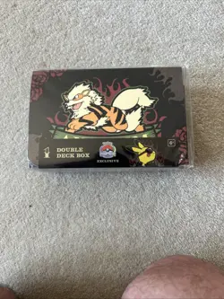 Pokemon World Championship Anaheim 2025 Arcanine Double Deck Box Rockabilly - Image 1
