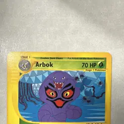 Pokemon Arbok 35/165 Expedition Base Set Rare Regular Stage 1 2002 Kyoko Umemoto - Image 2