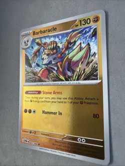 Pokemon TCG * Barbaracle 43/088 U REVERSE HOLO * Mega Evolution Perfect Order NM - Image 2