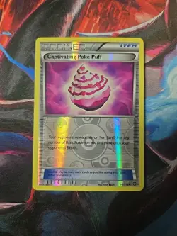Pokemon - XY - Steam Siege Captivating Poke Puff 99/114 Reverse Holo - LP - Image 1