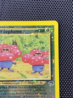 Vileplume ⭐ 17/18 Swirl Reverse Holo Southern Islands 2001 Pokemon LP - Image 4