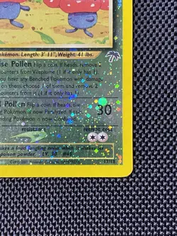 Vileplume ⭐ 17/18 Swirl Reverse Holo Southern Islands 2001 Pokemon LP - Image 5