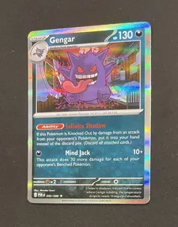 Pokemon Gengar 050/088 Holo Rare Perfect Order ME03 NM - Image 3