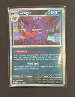 Pokemon Gengar 050/088 Holo Rare Perfect Order ME03 NM - Image 4