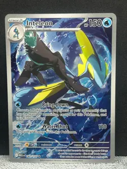 Inteleon 142/132 Illustration Rare Mega Evolution Holo Near Mint - Image 1