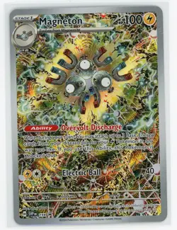 Pokemon TCG - Magneton SVP 159 - Scarlet & Violet Promos - Full Art - Image 1