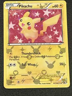 Pokemon TCG RC7/RC25 Pikachu Holo Lightly Played 2013 - Image 1
