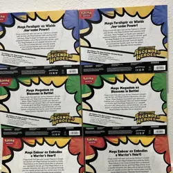 Pokemon TCG Ascended Heroes Mega ex Box x6- Meganium Emboar Feraligatr - Image 2