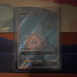 Pokemon Lapras GX Ultra Rare Holo Card 35/149 SM Base Set 190 HP English - Image 1