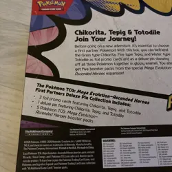 Pokemon TCG Ascended Heroes First Partner Deluxe Pin Collection - Sealed ✅ - Image 3