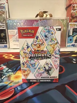 Pokemon TCG: Scarlet & Violet Prismatic Evolutions Factory Sealed Booster Bundle - Image 1