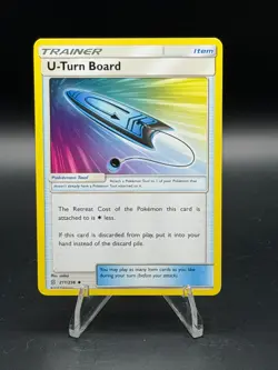 U-Turn Board Normal Uncommon SM - Unified Minds 211/236 NM - Image 1