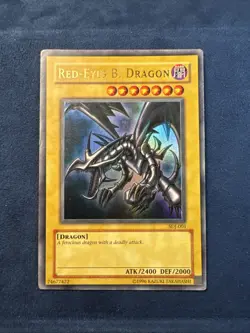 Yu-Gi-Oh! TCG Red-Eyes Black Dragon SDJ-001 Unlimited - Image 1