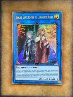 Yugioh Isolde, Two Tales of the Noble Knights EXFO-EN094 Ultra 1st FRENCH NM - Image 1