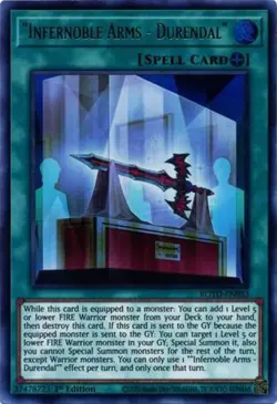Yugioh! LP "Infernoble Arms - Durendal" - ROTD-EN053 - Ultra Rare - 1st Edition - Image 1