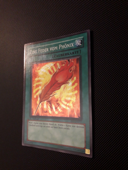 Yu-Gi-Oh! Eine Feder vom Phonix, FET-DE037, Super Rare, 1. Auflage, Deutsch, EX - Image 2