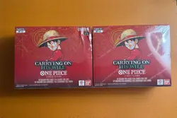 One Piece TCG OP-13 Carrying On His Will - Booster Box (English LOT OF 2) - Image 1