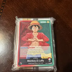 One Piece Welcome Kit Monkey D. Luffy OP01-003 Demo Deck Sealed - Image 1