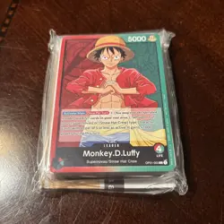 One Piece Welcome Kit Monkey D. Luffy OP01-003 Demo Deck Sealed - Image 2