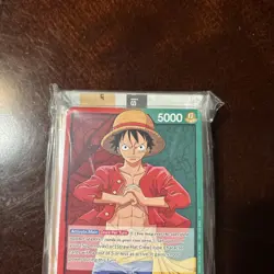 One Piece Welcome Kit Monkey D. Luffy OP01-003 Demo Deck Sealed - Image 3